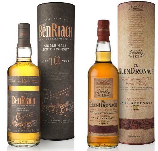 BenRiach 10 and GlenDronach Cask Strength win Gold in the 2016 World Whisky Awards. BenRiach 10 and GlenDronach Cask Strength win Gold in the 2016 World Whisky Awards.