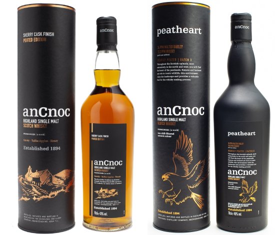 anCnoc Sherry Cask Finish Peated Edition & Peatheart Batch 3 anCnoc Sherry Cask Finish Peated Edition & Peatheart Batch 3