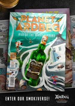Ardbeg Heavy Vapours Plane Ardbeg