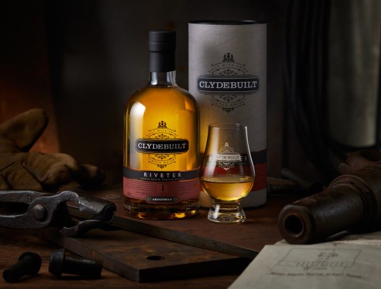 Ardgowan Clydebuilt Riveter Scotch Single Grain Whisky