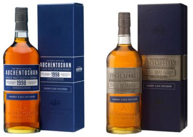 Auchentoshan 1977 & Auchentoshan 1998 Limited Edition Whiskies