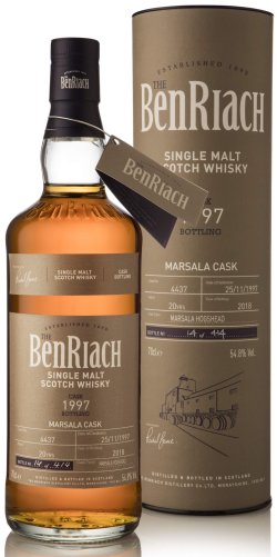 BenRiach 1997 Cask No. 4437 20 Year Old