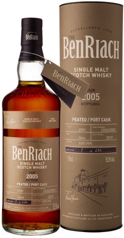 BenRiach 2005 Cask No. 3791 14 Year Old