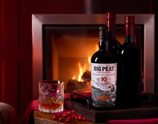 Big Peat Winter Edition 2026 10 Year Old Finished In French Red Wine Casks Big Peat Winter Edition 2026 10 Year Old Finished In French Red Wine Casks