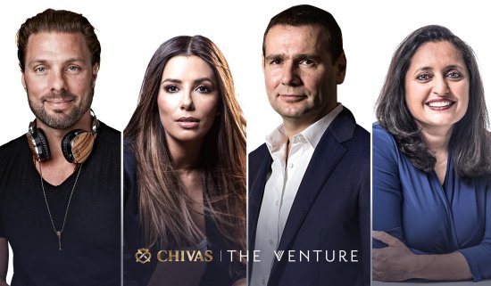 Eva Longoria joins judging panel Of Chivas The Venture competition. Eva Longoria joins judging panel Of Chivas The Venture competition.