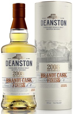 Deanston 2008 10 Year Old Brandy Cask Finish