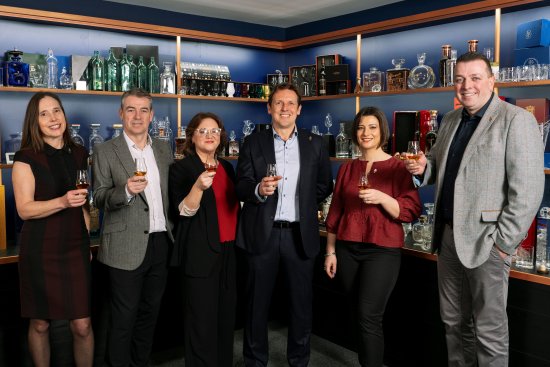 Left to right: Glencairn�s next generation board of directors Aileen Logan, Jason Kennedy, Kirsty Nicholson, Scott Davidson, Robyn Macdonald and James Crilly
