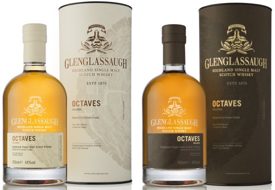 Glenglassaugh Octaves Classic and Octaves Peated