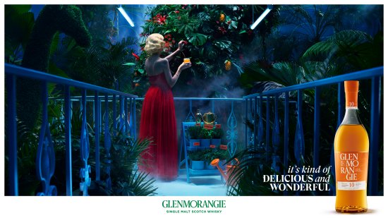 Glenmorangie 'It’s kind of delicious and wonderful' Greenhouse Visual Glenmorangie 'It’s kind of delicious and wonderful' Greenhouse Visual