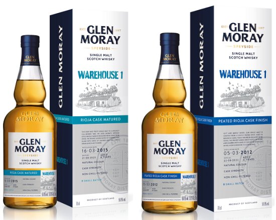 Glen Moray Warehouse 1 Rioja Cask Matured and Peated Rioja Cask Finish Glen Moray Warehouse 1 Rioja Cask Matured and Peated Rioja Cask Finish
