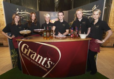 Grant's sampling team at Classic FM Live at the Royal Albert Hall