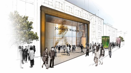 Johnnie Walker Visitor Experience Edinburgh Artists Impression.