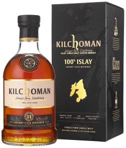 Kilchoman 100% Islay Sherry Cask Matured 11 Year Old