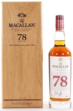 The Macallan Red Collection 78 Year Old Up For Auction