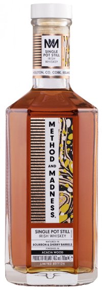 Method and Madness Irish Single Pot Still Acacia Wood Finish