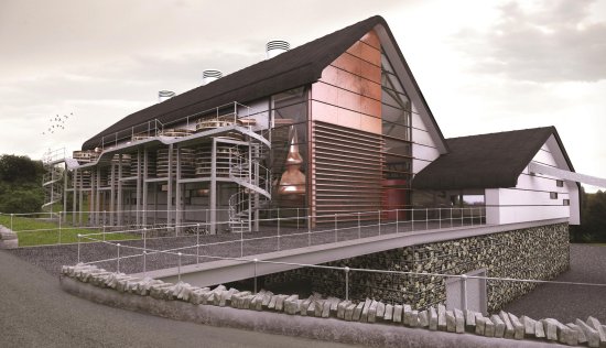 Mortlach distillery stillhouse architects impression.