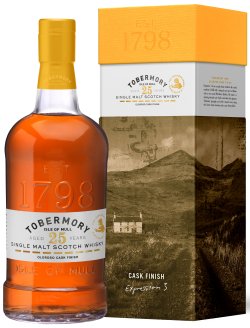 Tobermory 25 Year Old 1996 Oloroso Cask Finish The 3rd Release In The Hebridean Series