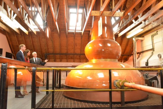 William & Kate at the Glenturret Distillery